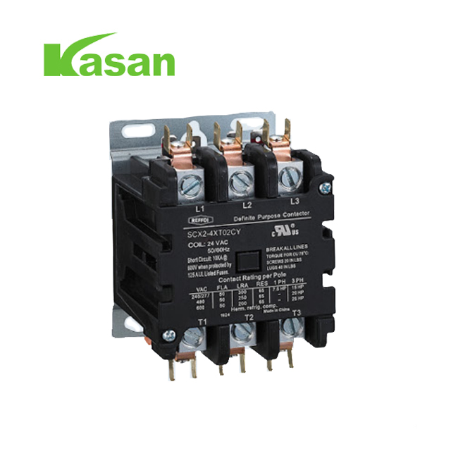 Горещи продажби HVAC 24V 20/30A 3P Климатик Видове AC контактори за климатик